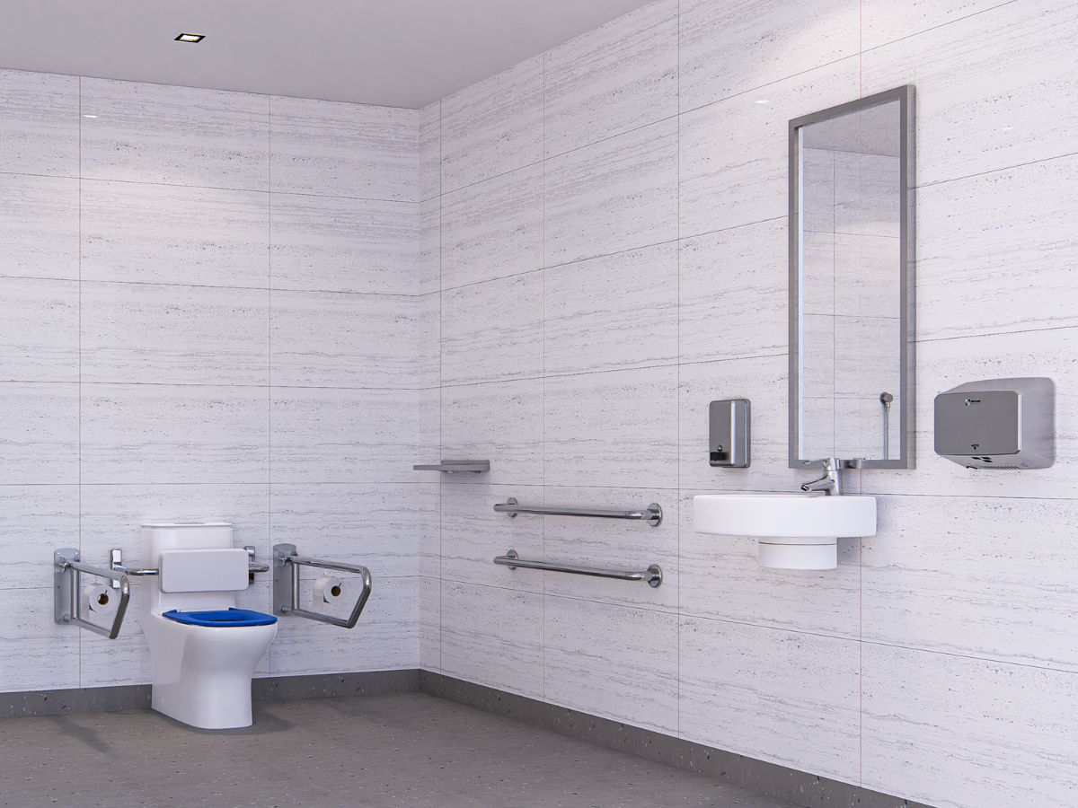 Complete Changing Places Solutions Package Design 1A, B & C without Shower