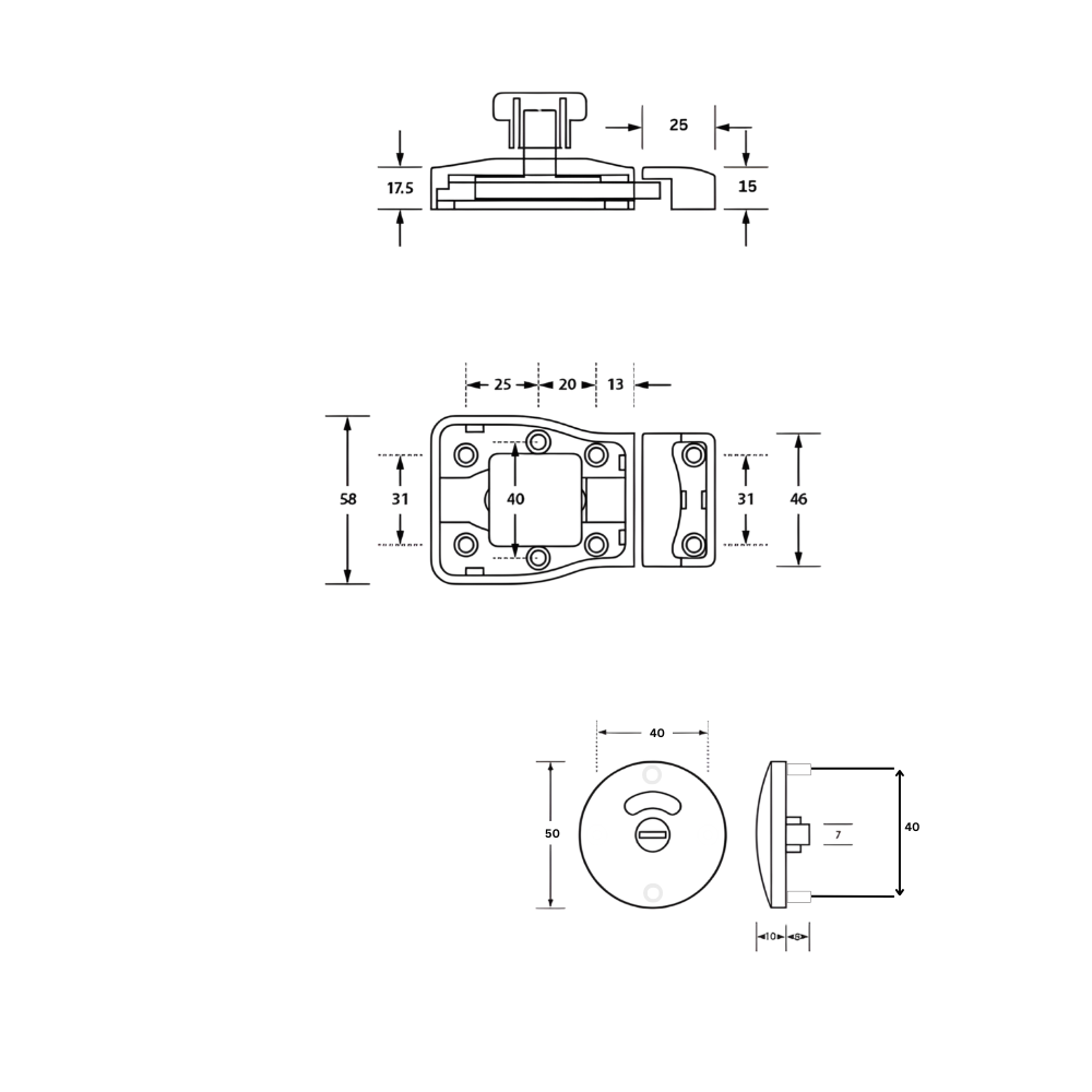 MODA_ERLOCKRND_DESIGN - Moda Lock & Round Emergency Release Indicator ...