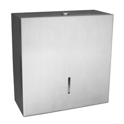 ML842 Square Jumbo Toilet Roll Dispenser - Stainless Steel