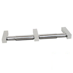 ML6049PSS Paterson Polished Stainless Steel Double Toilet Roll Holder