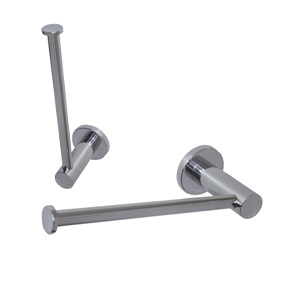 ML6226 Lachlan Chrome Plated Single or Spare Toilet Roll Holder