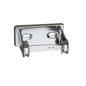 ML837 Single Toilet Roll Holder - Chrome Plated Steel