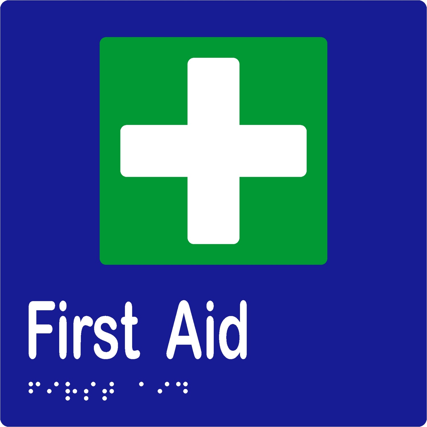 ML16095 First Aid - Blue