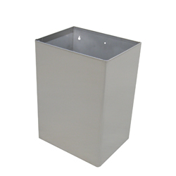 ML921 Stainless Steel 23L Wall Mount Waste Receptacle 