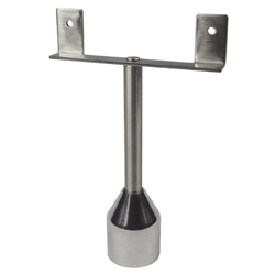 111-Series Double Fix Foot Assembly - Stainless Steel