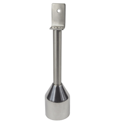 112-Series Single Fix Foot Assembly - Stainless Steel