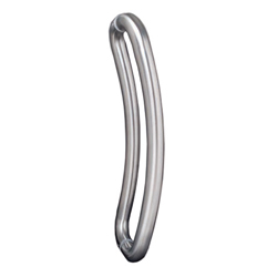 MLPH214 Series Curved Semi Offset Rounded Corner Pull Handles