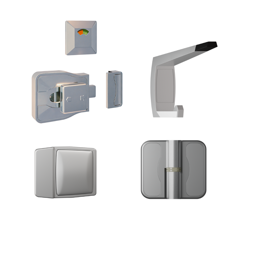 Advantage Spring Kit - Satin Chrome Plate
