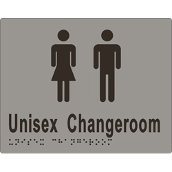 ML16215 Unisex Change Room Braille Sign