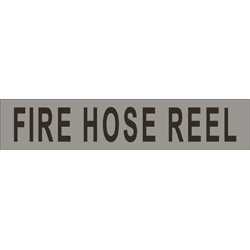 ML16212 Fire Hose Reel Sign No Braille