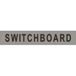 ML16423 Switchboard Sign No Braille