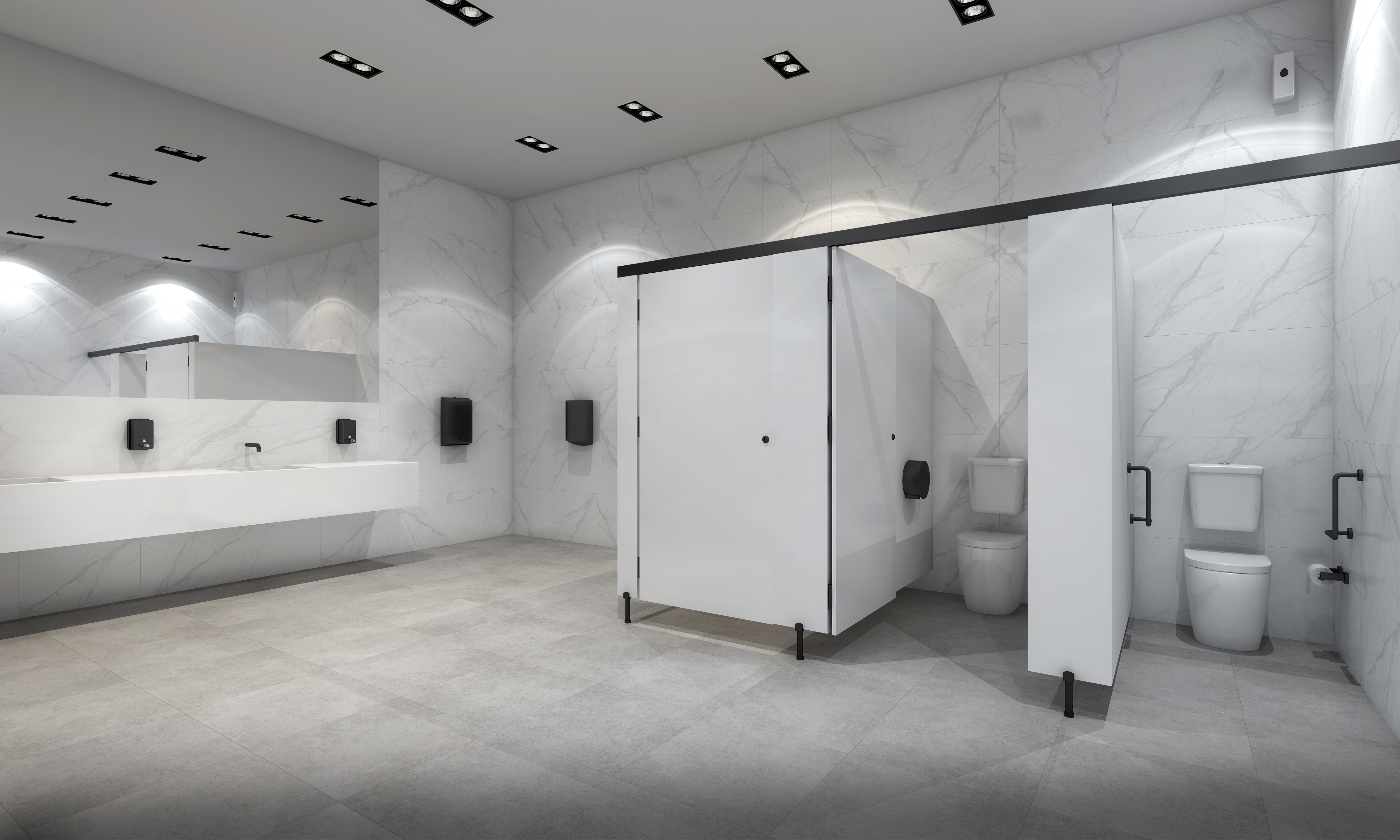 NEWS | A guide to selecting Toilet Partition Hardware Finishes | Metlam ...