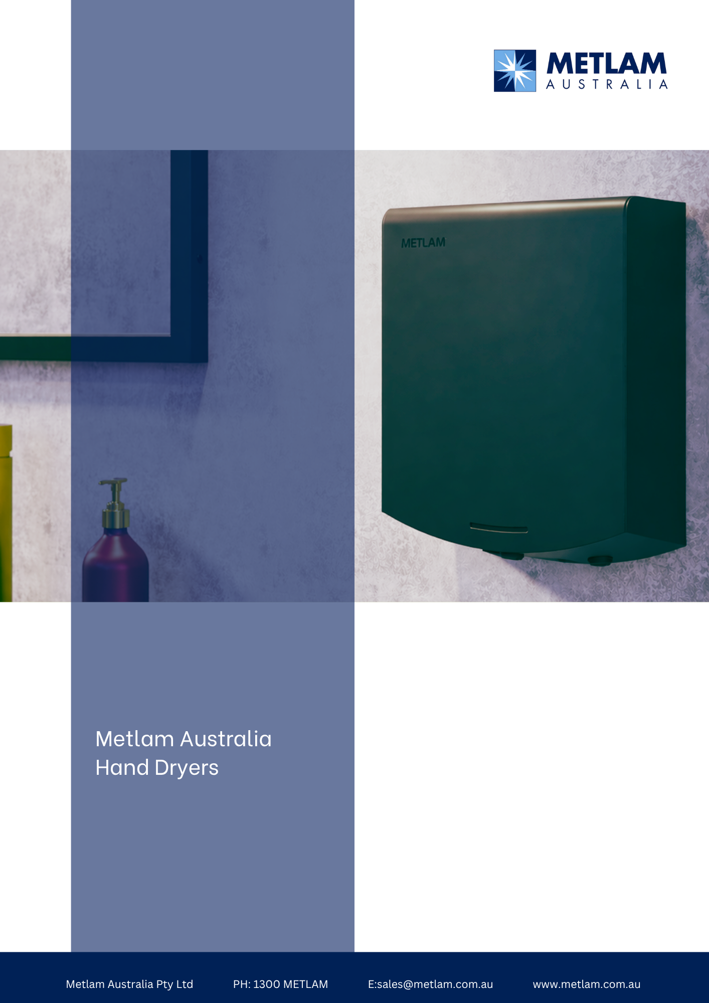 Metlam Australia Hand Dryer Brochure