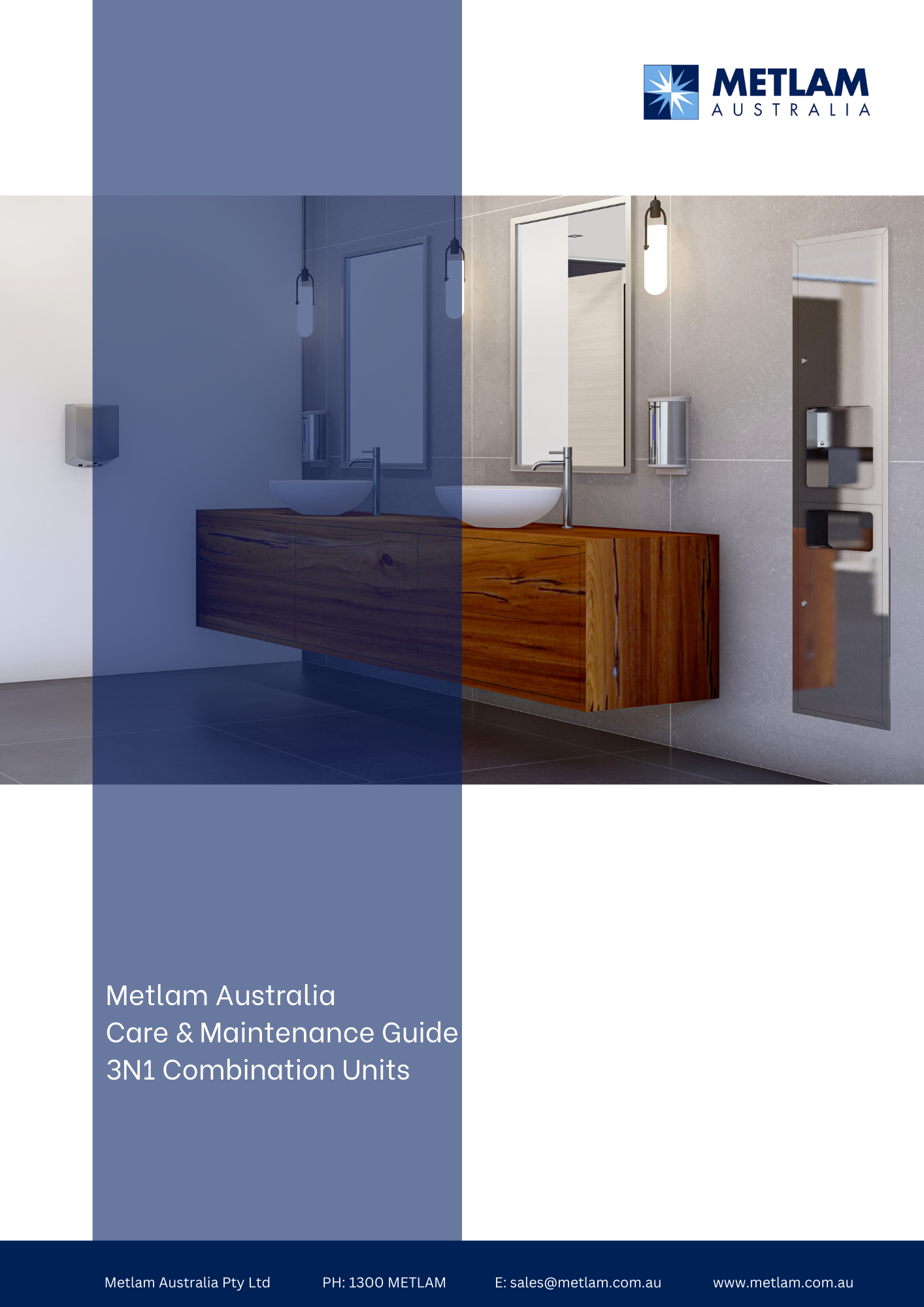 Metlam Australia 3N1 Combination Unit Care and Maintenance Guide