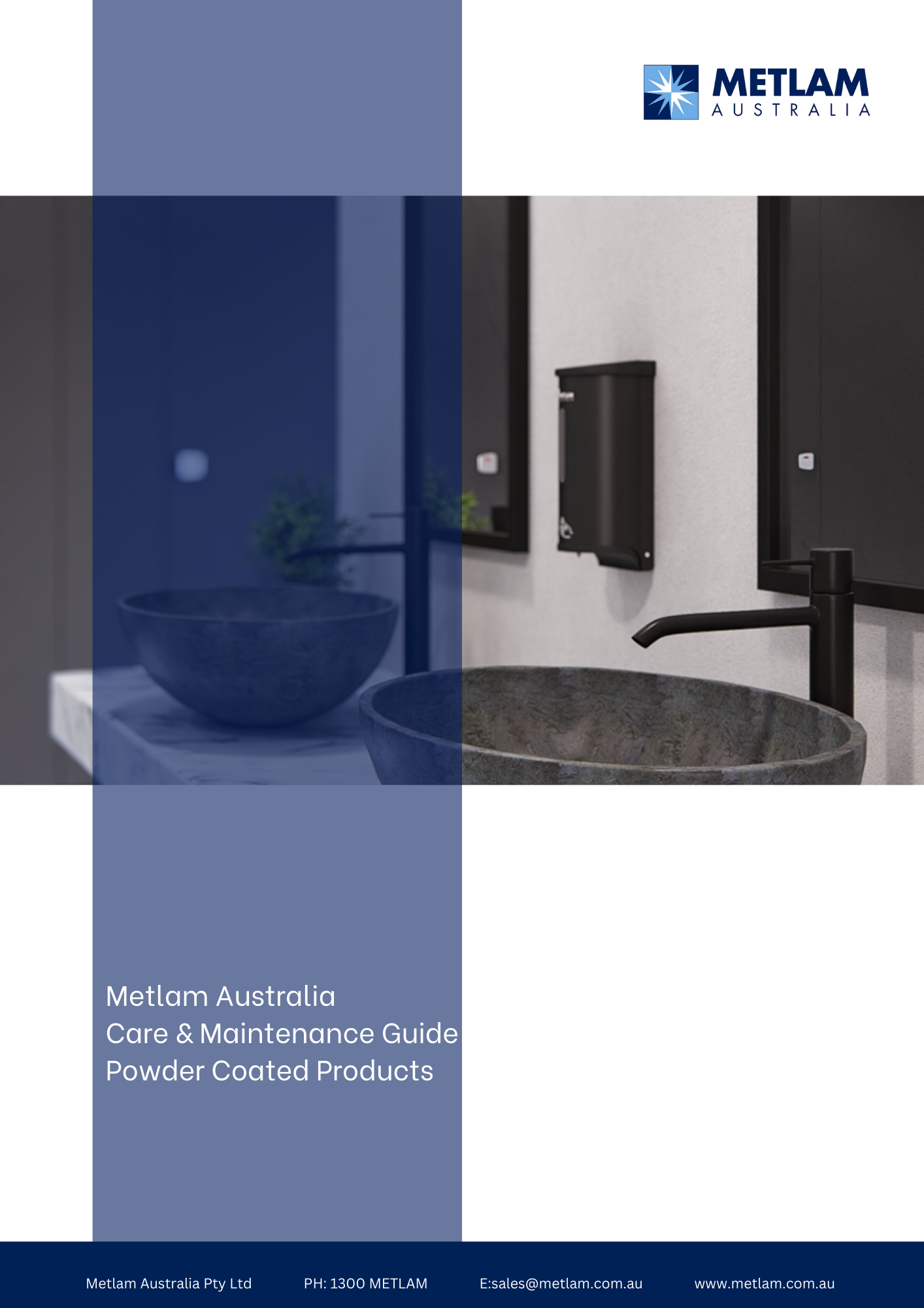 Metlam Australia Powder Coated Products Care and Maintenance Guide